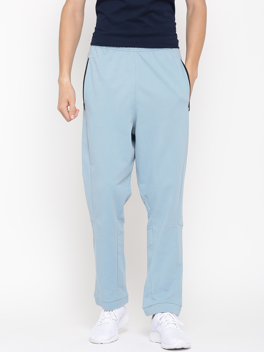 Buy ADIDAS Blue Low Denim Track Pants Track Pants for Men 1868068 Myntra