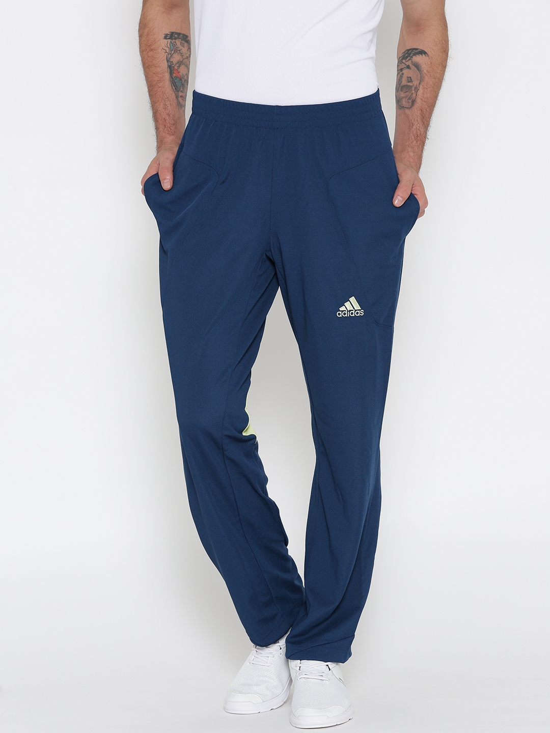 teal track pants