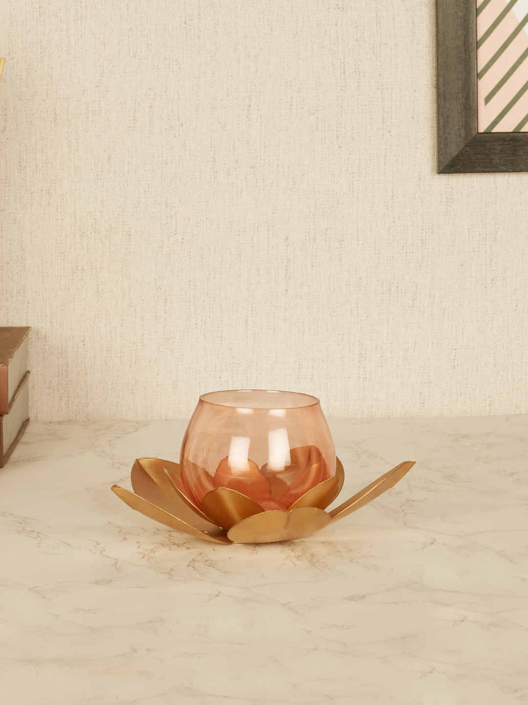 Buy HomeTown Blush & Gold Candle Holders Candle Holders for Unisex 18682848 Myntra