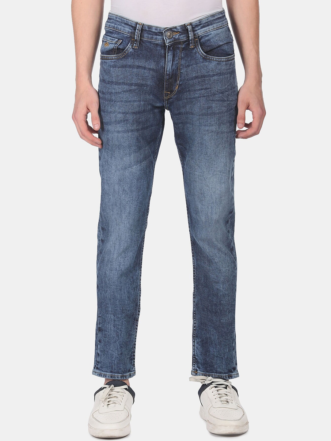 Buy Arrow Men Blue Slim Fit Heavy Fade Jeans - Jeans for Men 18683640 ...