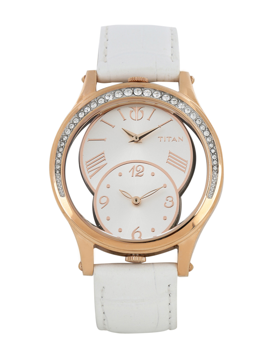 Buy Titan Women White Analogue Watch NE9923WL01J Watches for Women
