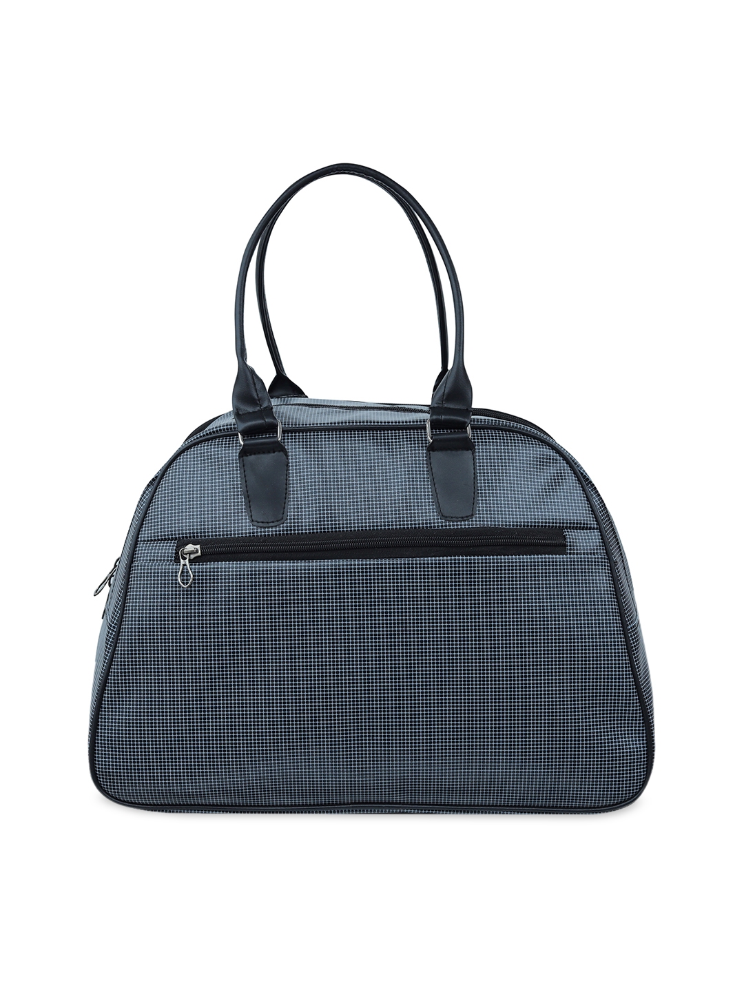 Buy Zombom Grey Printed Leather Duffel Bag - Duffel Bag for Unisex ...