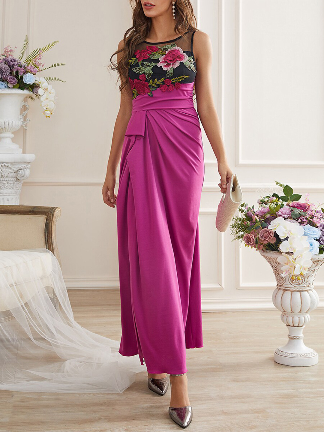 Buy URBANIC Red Floral Cocktail Dress Dresses for Women 18701284 Myntra