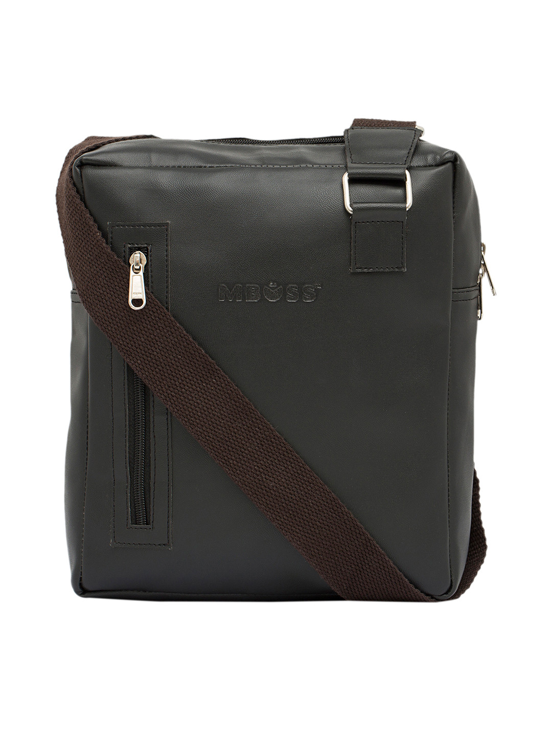 Buy MBOSS Unisex Black Water Resistant Messenger Bag Messenger Bag