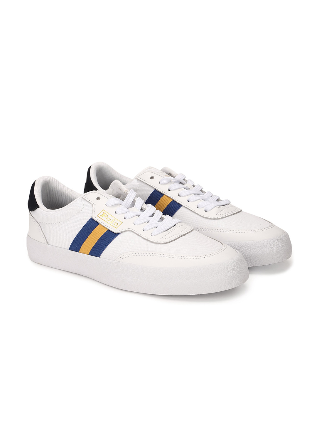 ralph lauren white sneakers