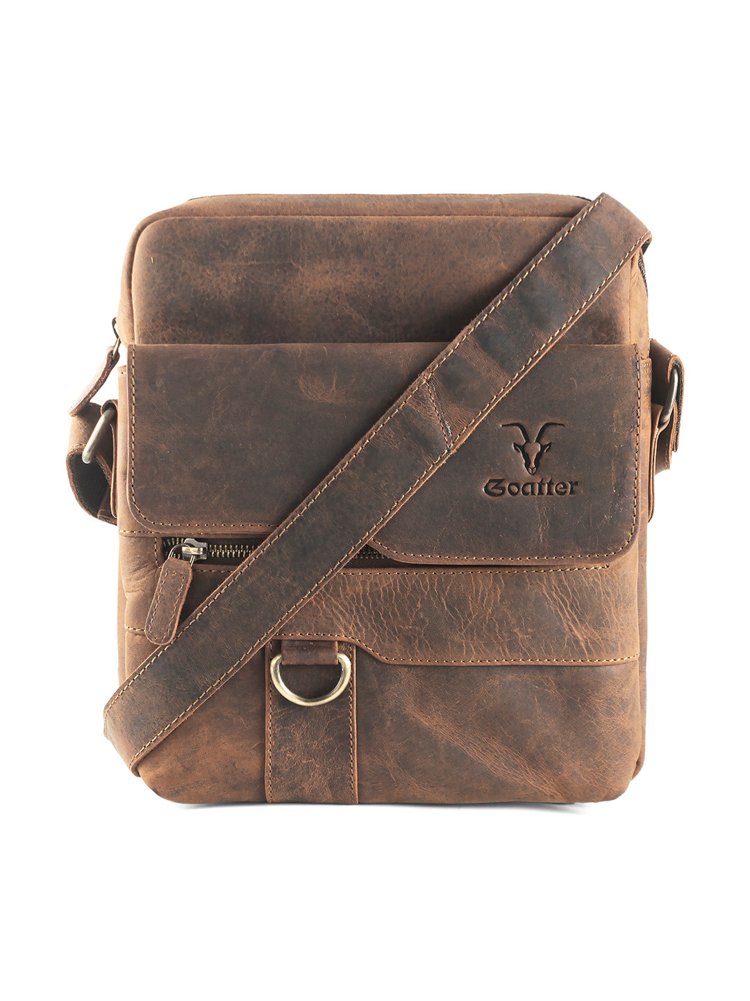 Buy Goatter Men Brown Messenger Bag Messenger Bag for Men 18710604