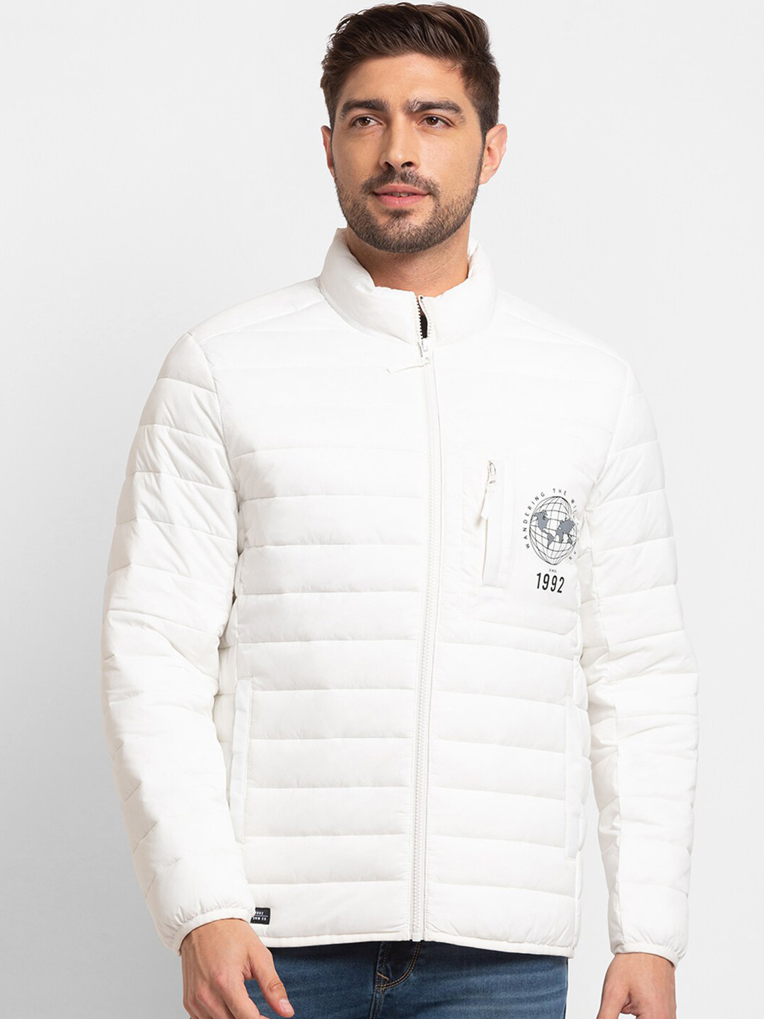 SPYKAR Hooded Puffer Jacket