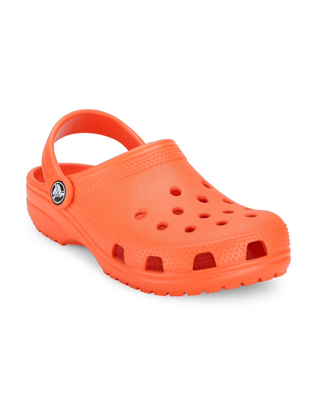 crocs orange clogs