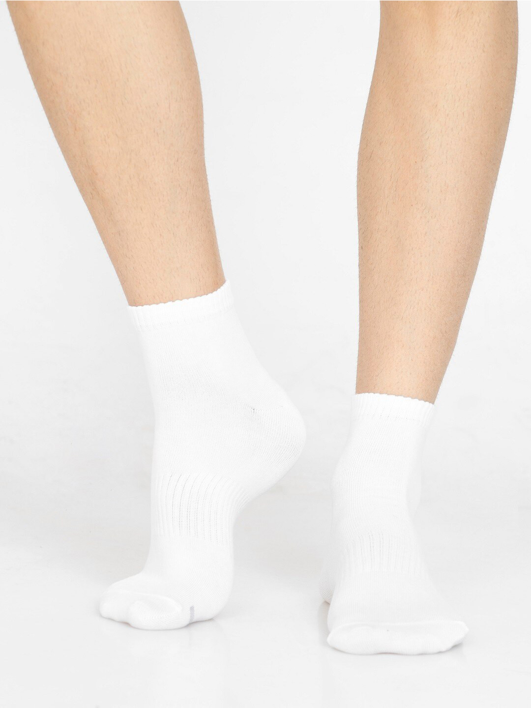 Buy Jockey Men White Solid Above Ankle Length Socks Socks for Men