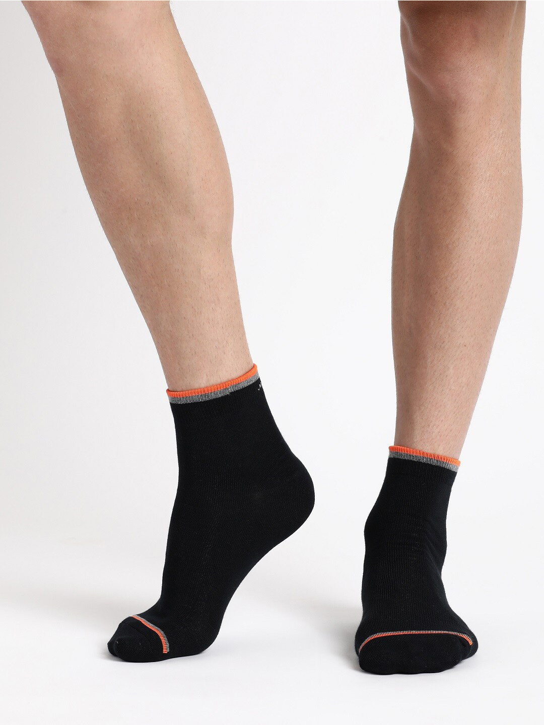 Buy Jockey Men Pack Of 2 Black Solid Ankle Length Socks Socks for Men