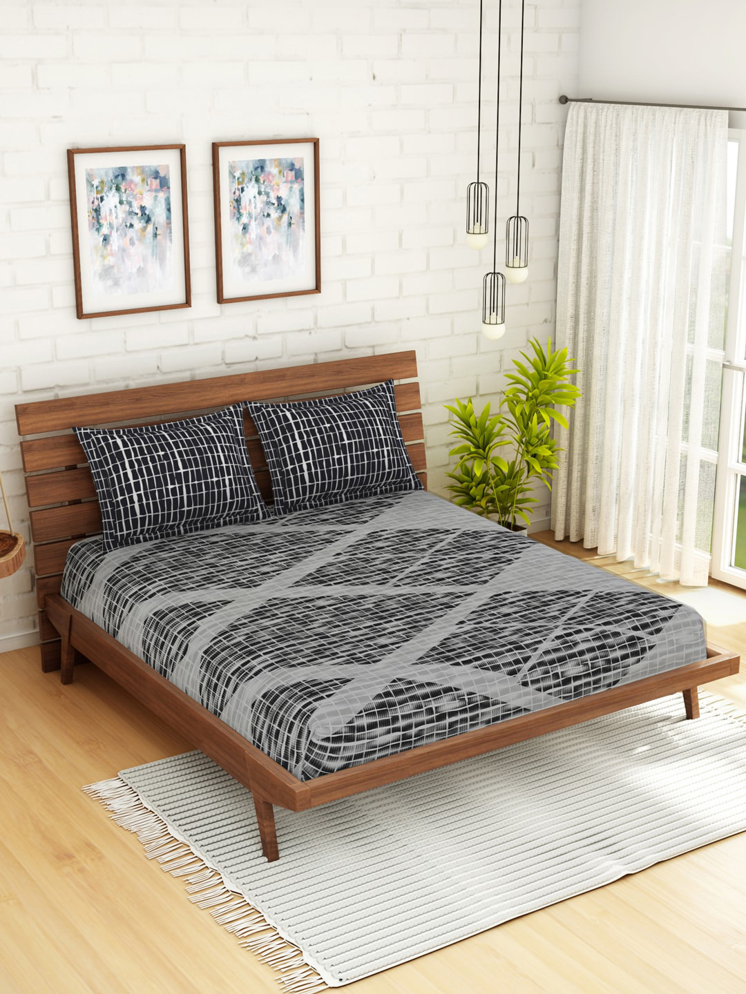 Buy SPACES Unisex Grey Bedsheets Bedsheets for Unisex 18729188 Myntra