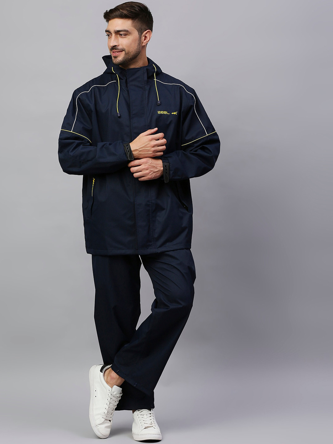 Buy Zeel Men Blue Solid Rain Suit Rain Suit for Men 18730588 Myntra