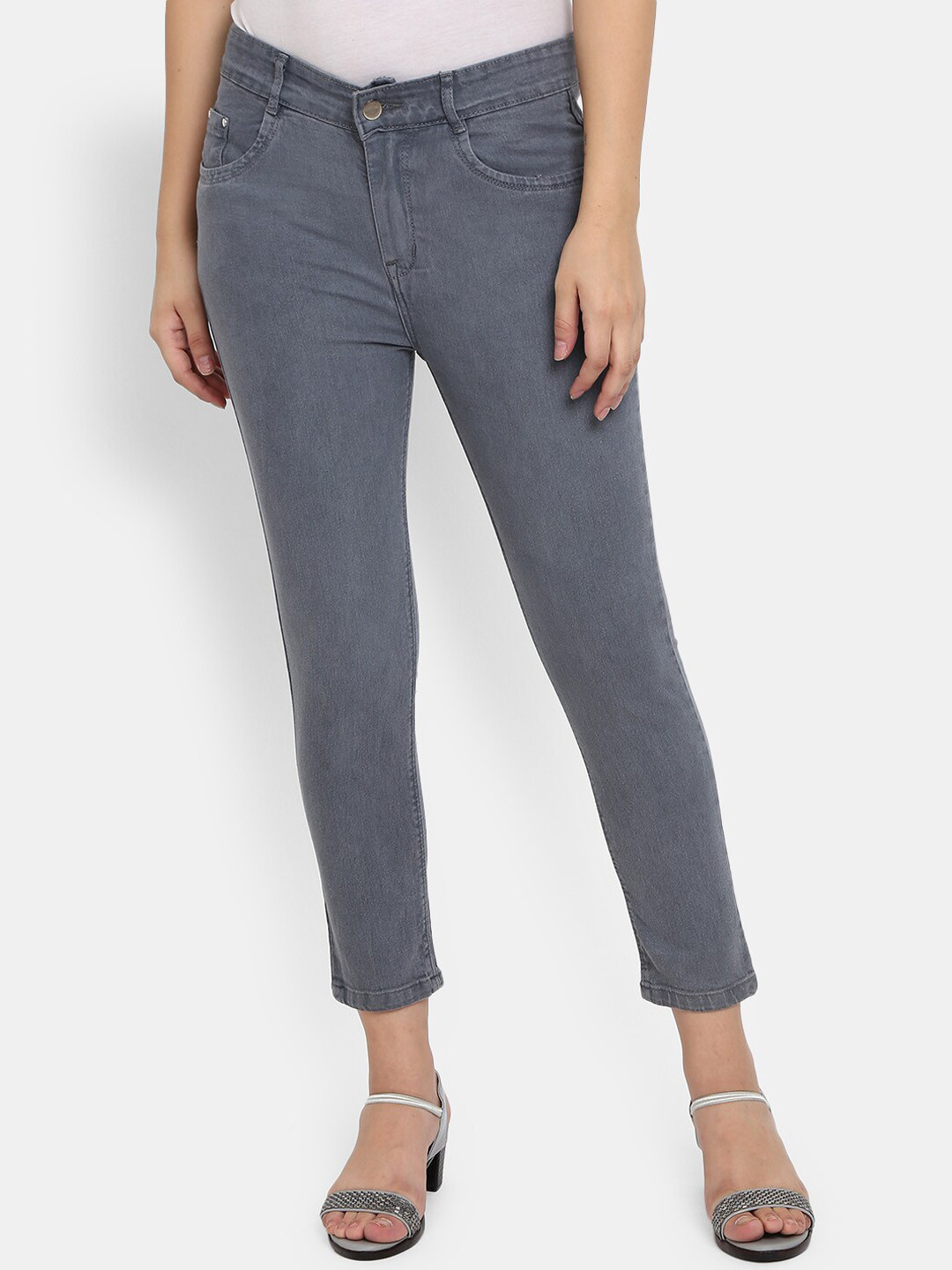 Buy V Mart Women Grey Jeans Jeans for Women 18738480 Myntra
