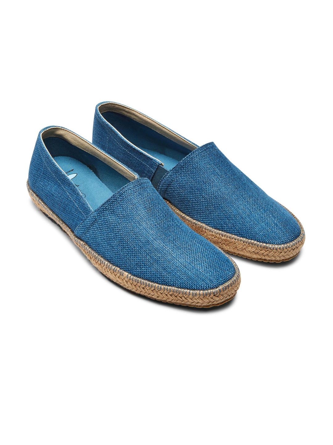 Buy Next Men Blue Canvas Jute Trim Espadrilles - Casual Shoes for Men ...