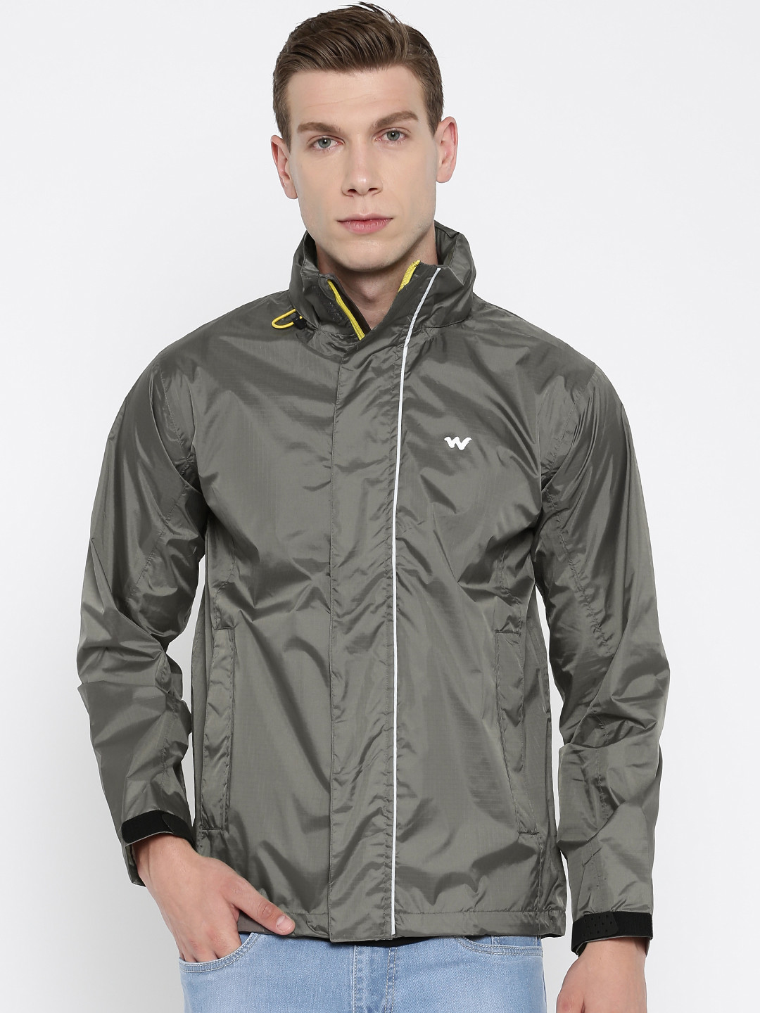 Buy Wildcraft Grey Rain Pro Cheater - Rain Jacket for Men 1874972 | Myntra