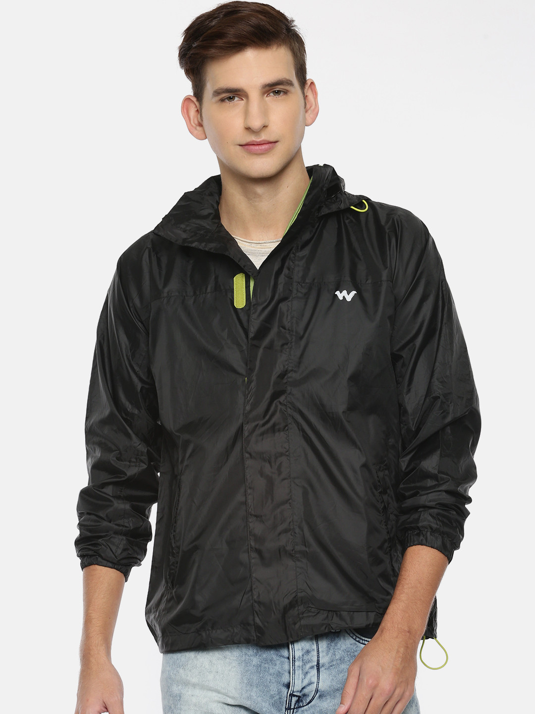 Buy Wildcraft Black Rain Jacket Rain Jacket for Men 1874991 Myntra