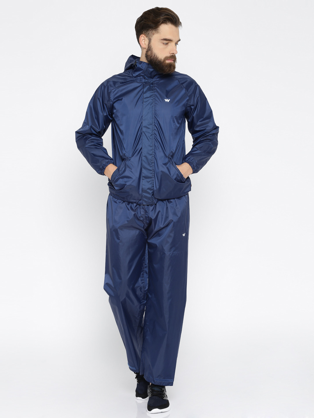 Buy Wildcraft Navy Rain Jacket & Trousers Rain Jacket for Men 1875009