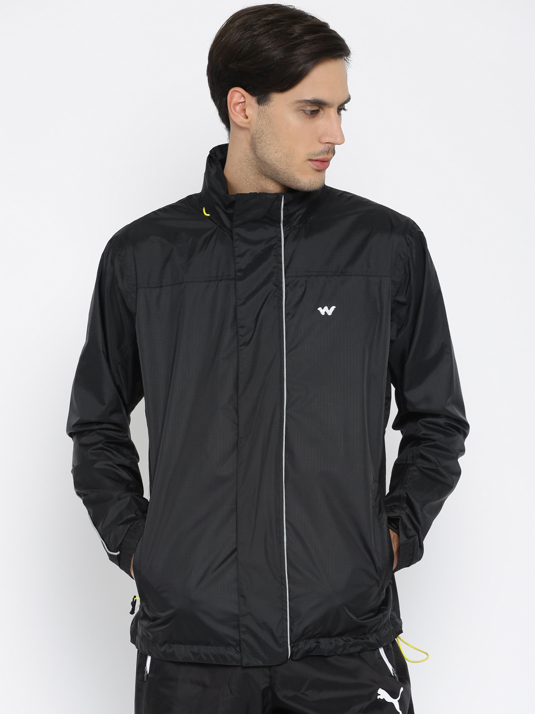 Buy Wildcraft Black Hooded Rain Pro Jacket Rain Jacket for Men 1875027 Myntra