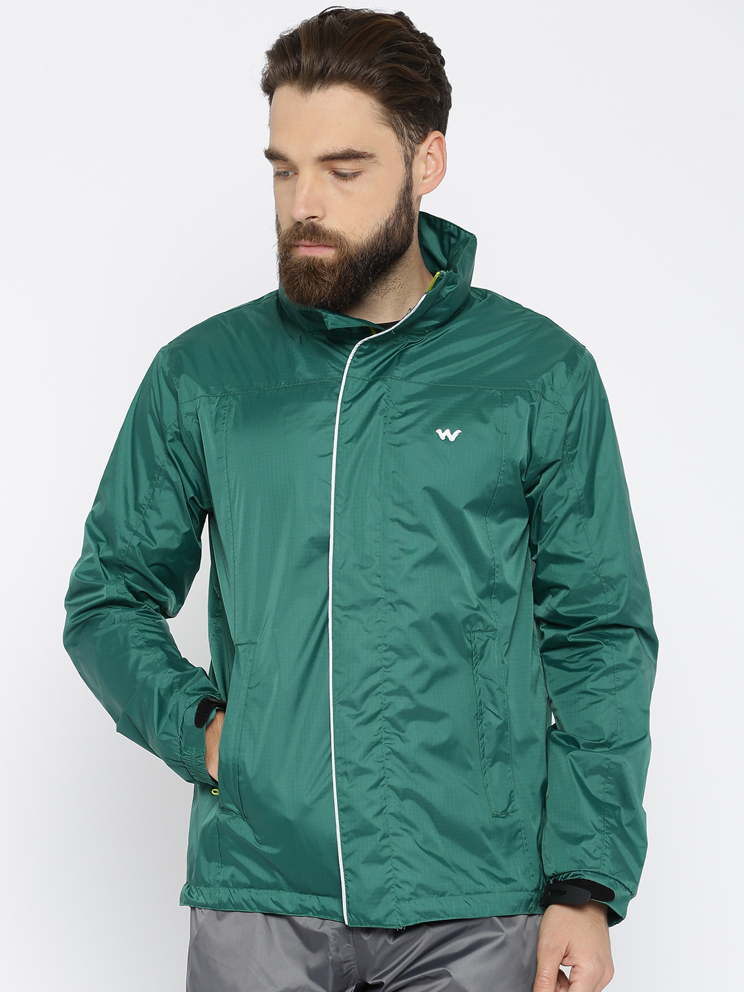 Buy Wildcraft Green Waterproof Rain Pro Jacket Rain Jacket for Men