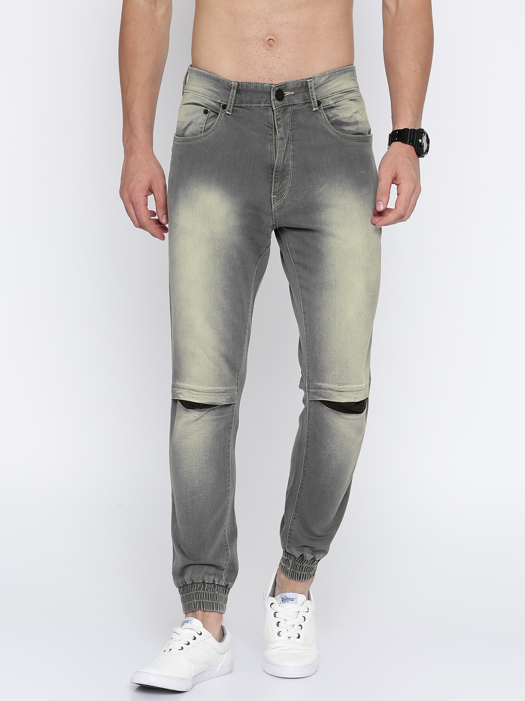 stretchable joggers