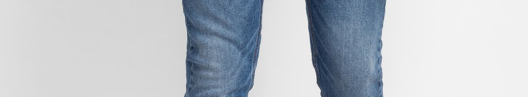 Buy SPYKAR Men Blue Kano Slim Fit Light Fade Jeans - Jeans for Men ...