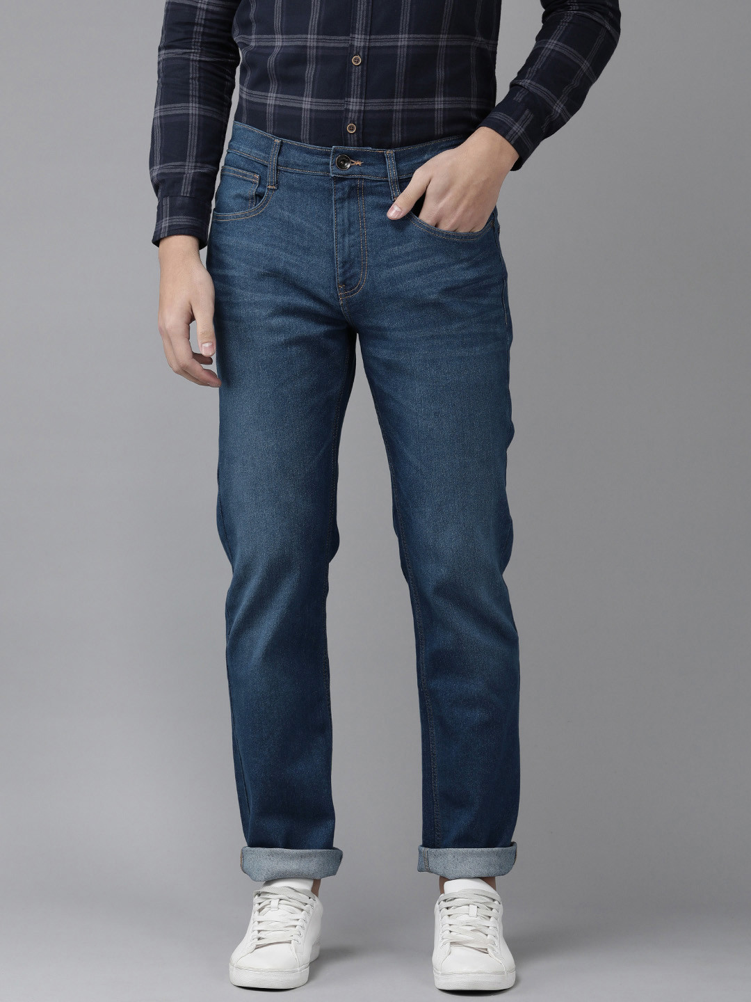 Pepe Jeans KINGSTON ZIP - Jean droit - blue/denim bleu foncé