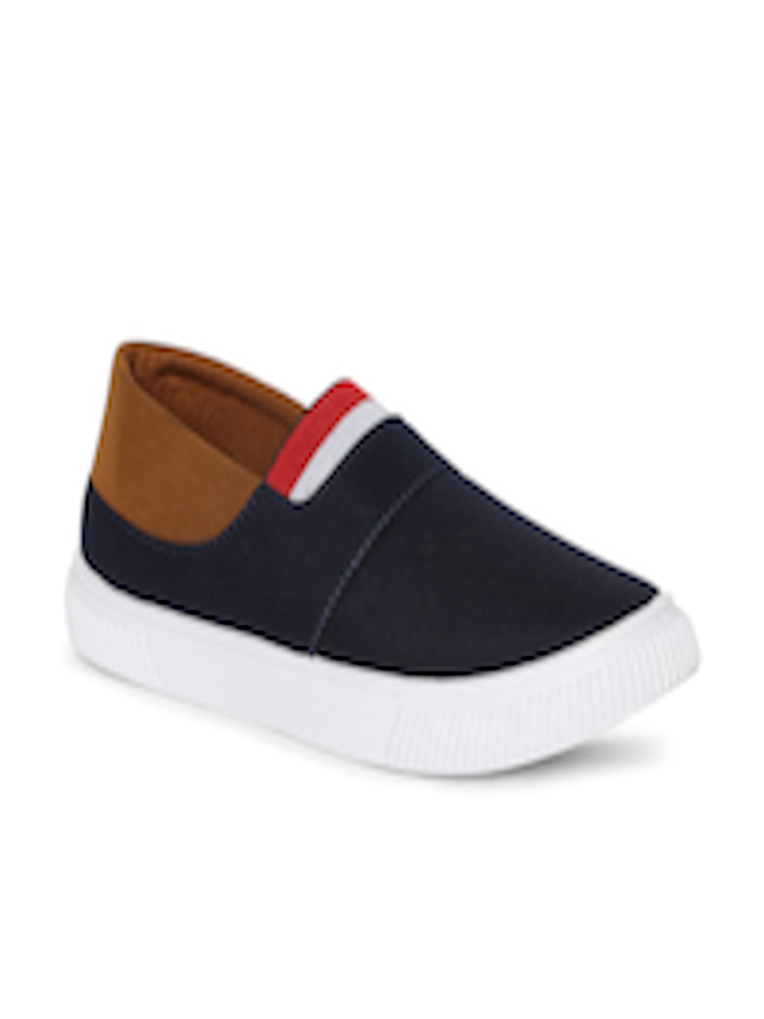 Buy Khadims Men Navy Blue Slip On Sneakers - Casual Shoes for Men ...
