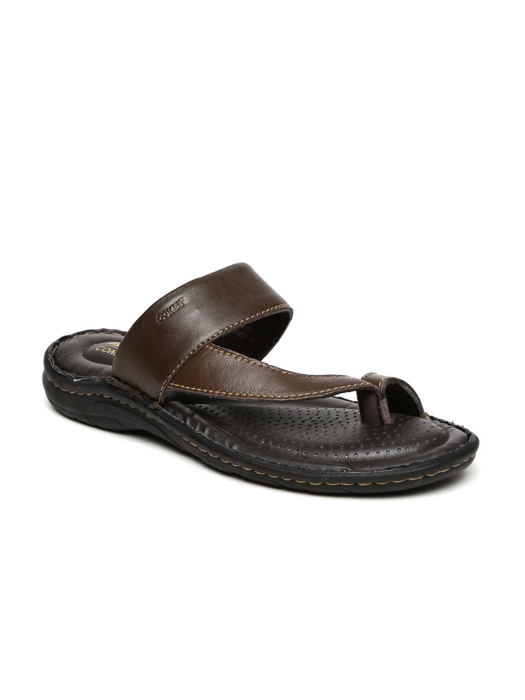 Buy Bata Comfit Men Brown Sporty Toering Sandals Sandals for Men