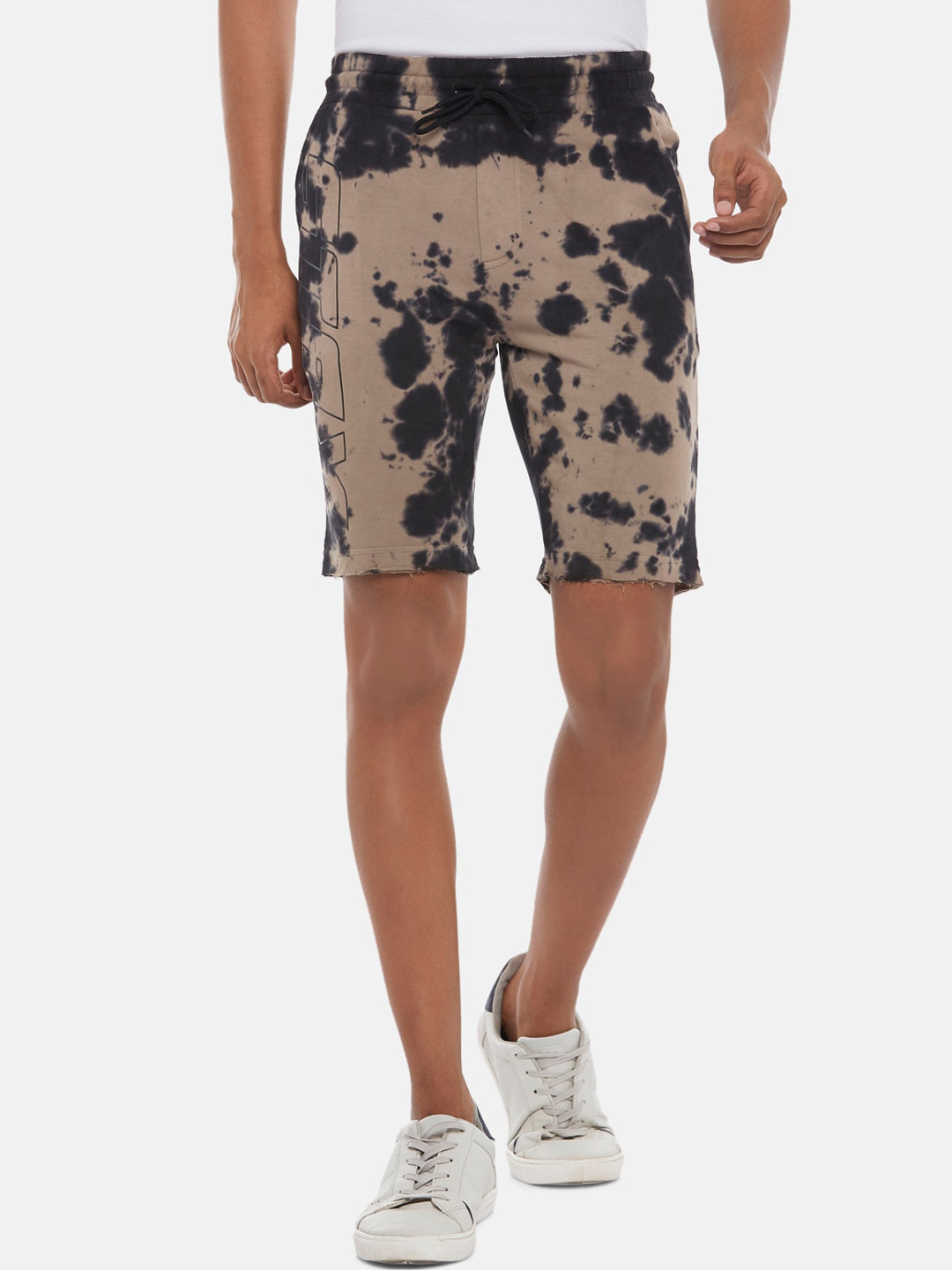 Buy People Men Grey Printed Shorts Shorts for Men 18783220 Myntra