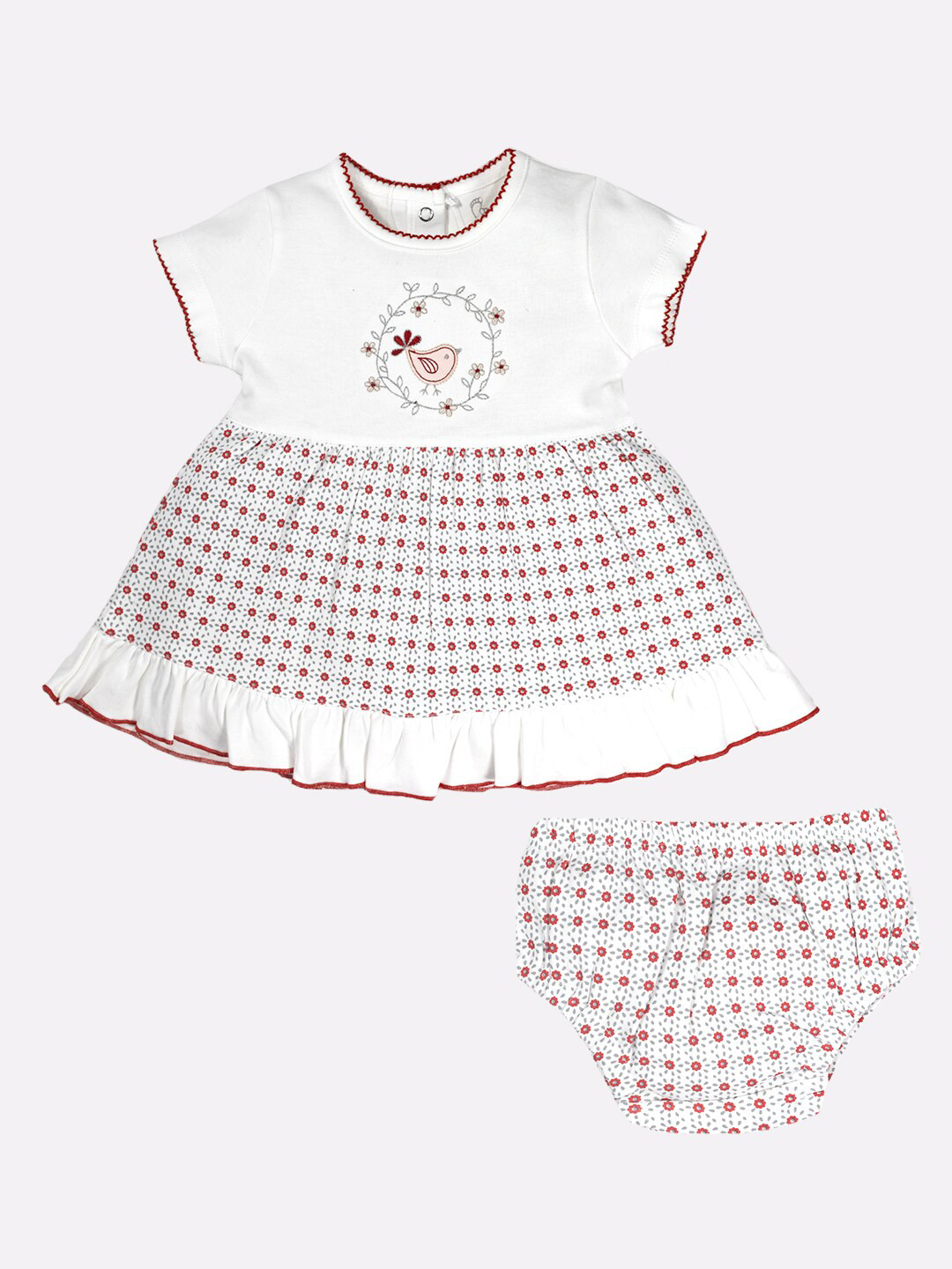 Buy BABY GO Red Dress Dresses for Girls 18788728 Myntra