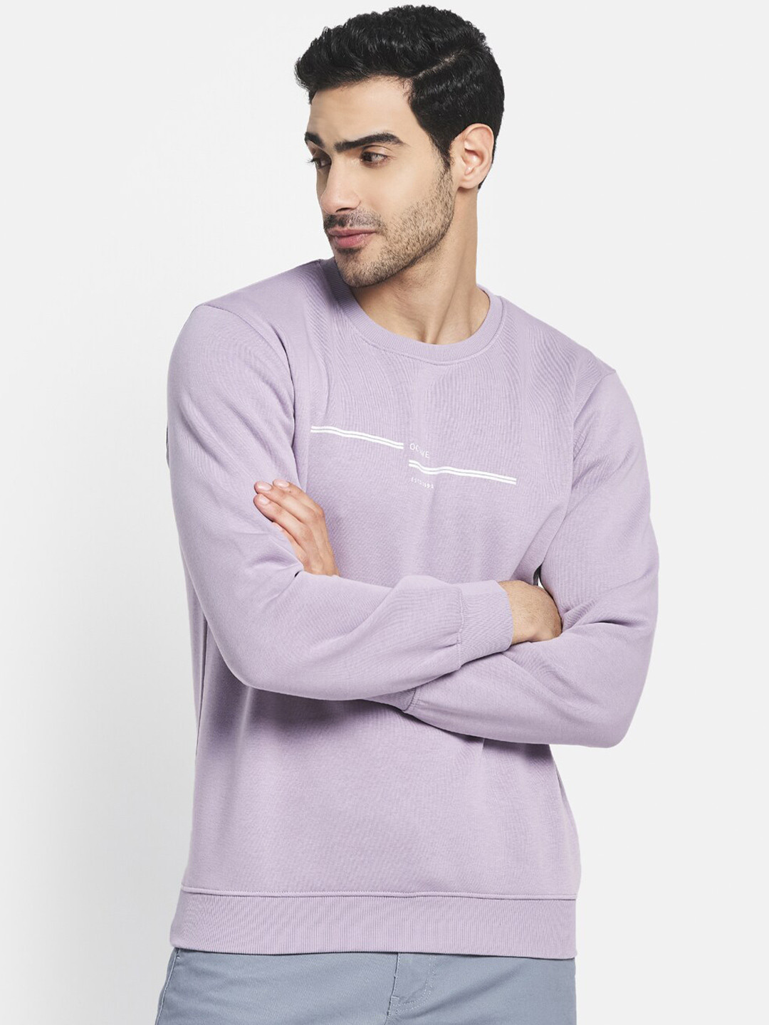 Buy Octave Men Purple Sweatshirt Sweatshirts for Men 18789404 Myntra