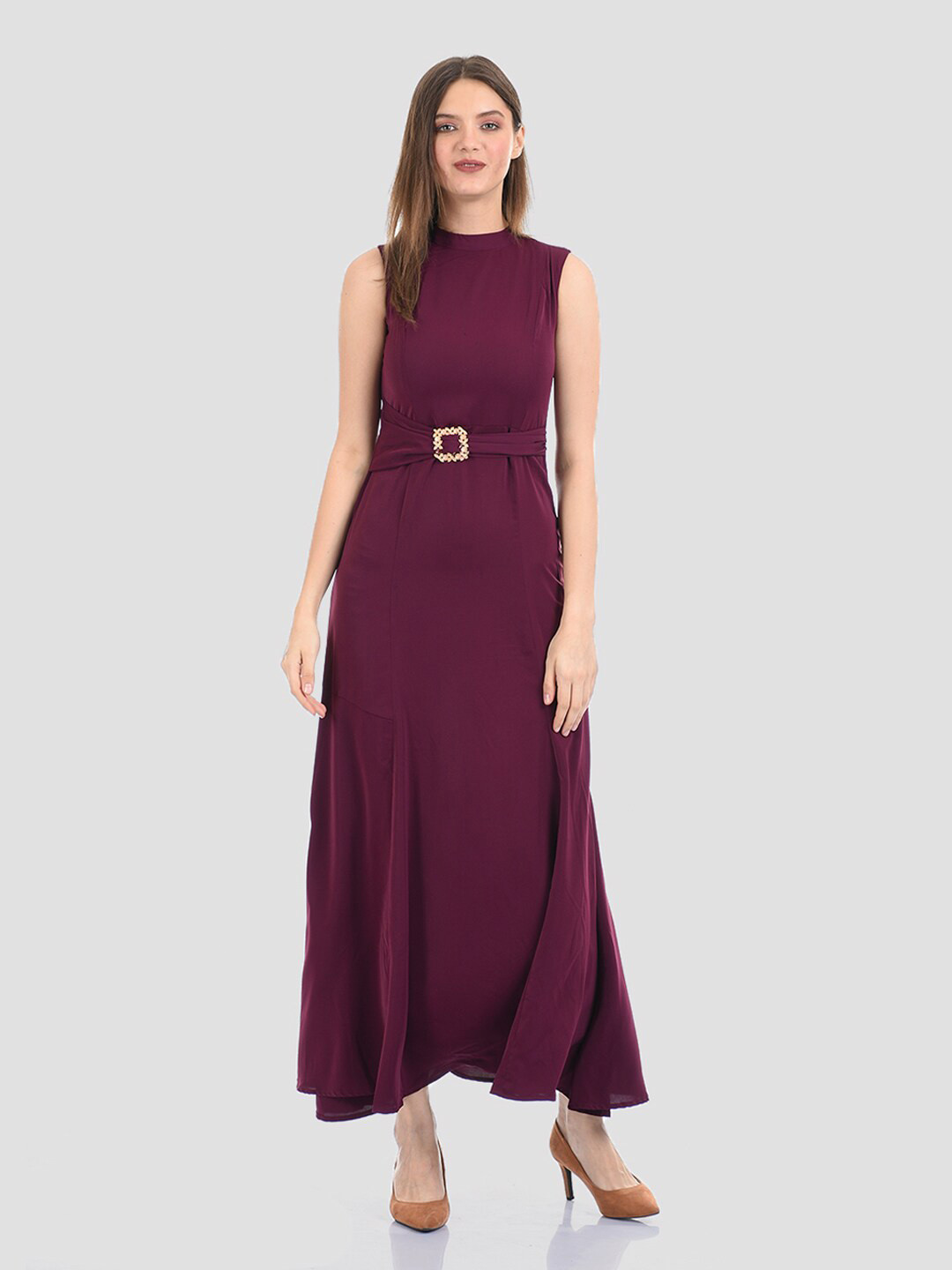 Buy Madame Purple Maxi Dress Dresses for Women 18793848 Myntra