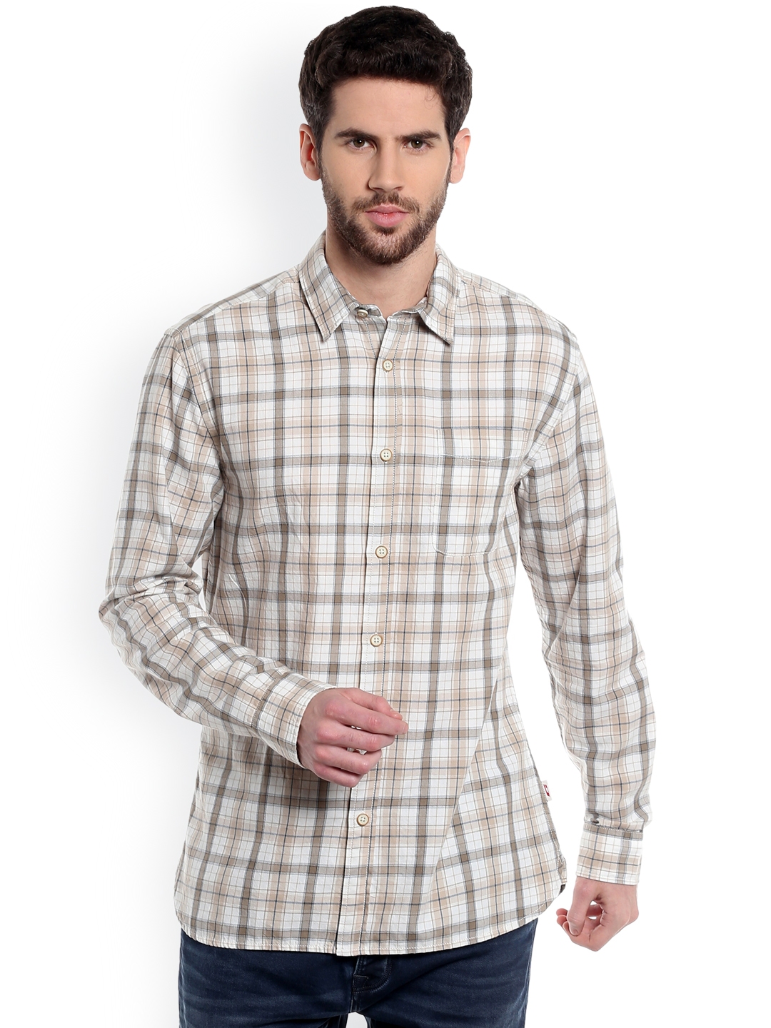 jack and jones checked shirt