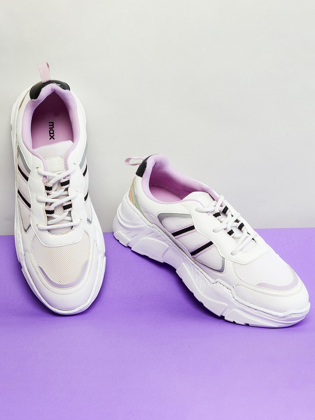 max white sneakers