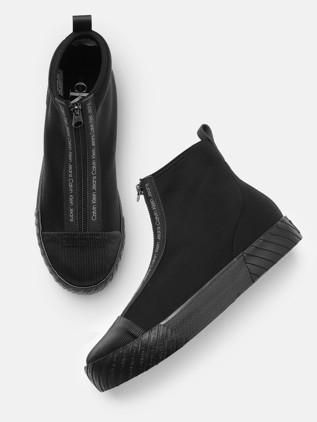 Buy Calvin Klein Men Black Skate Shoes Casual Shoes for Men 18799896