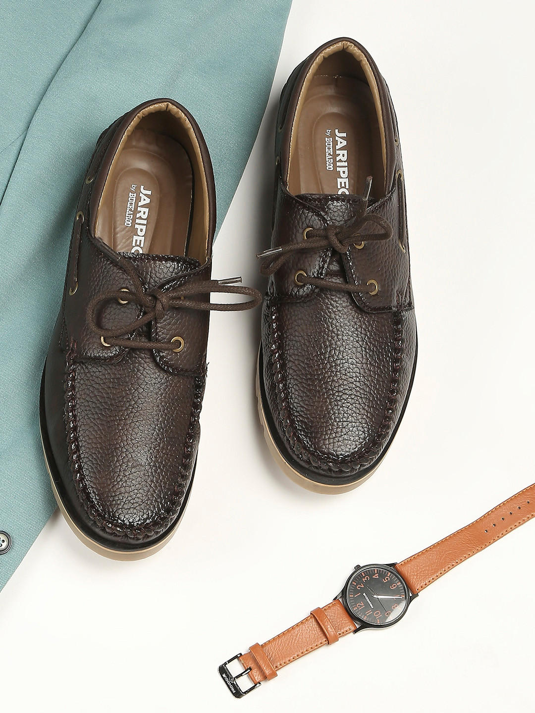 buckaroo brown casual shoes