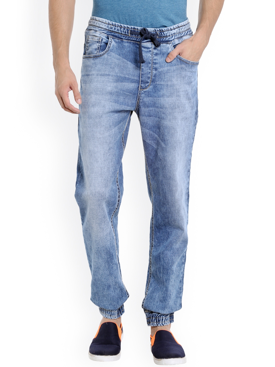 mens denim jogger jeans