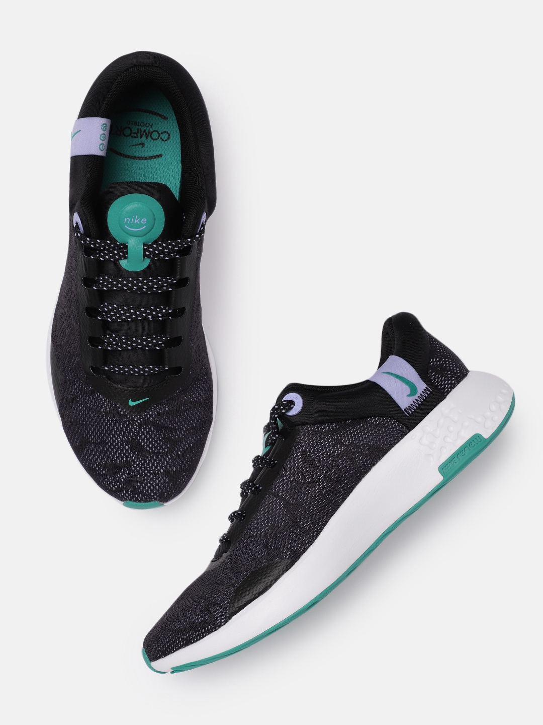nike sacai black white