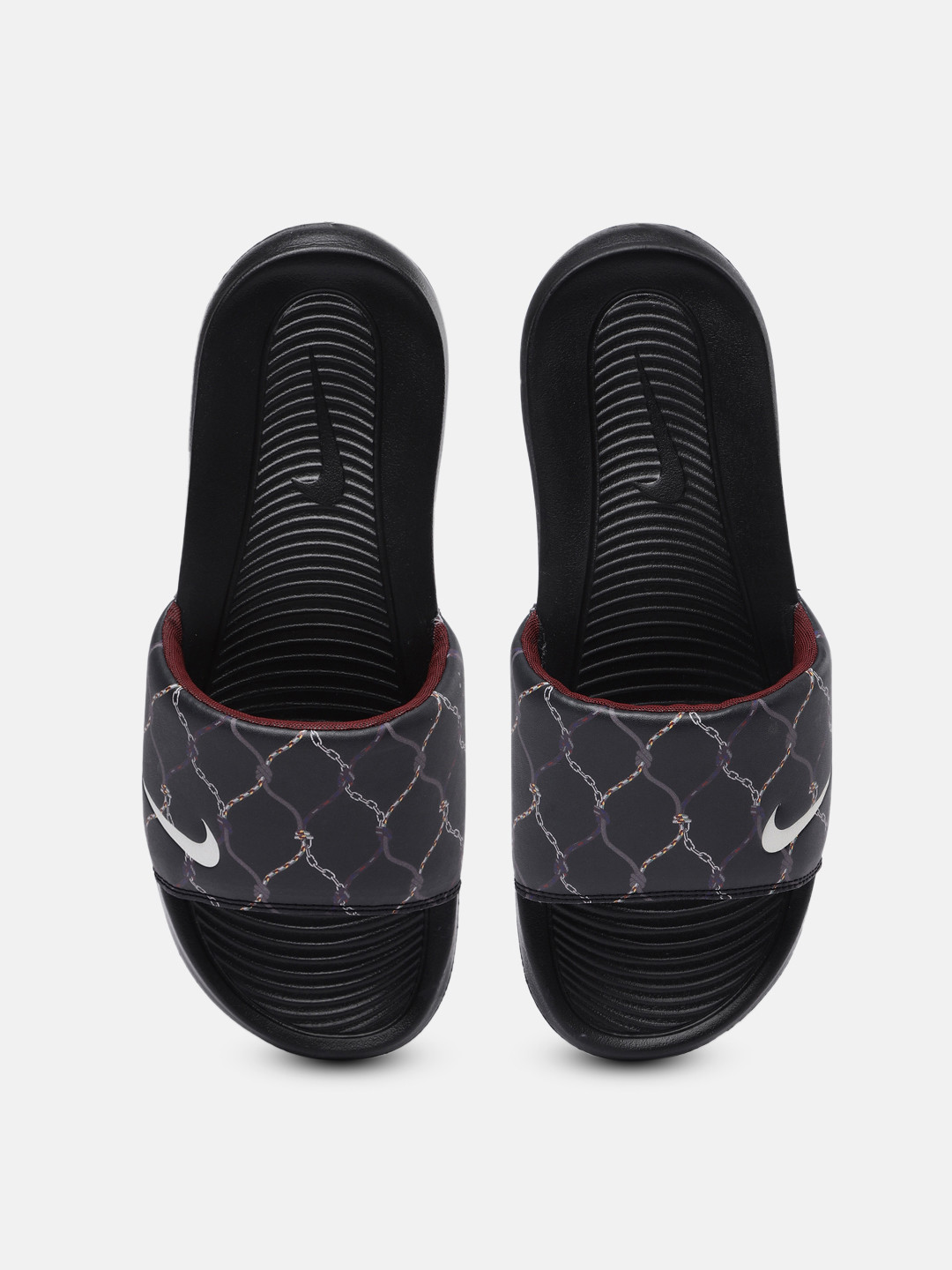 Buy Nike Men Black Printed Sliders Flip Flops for Men 18800742 Myntra