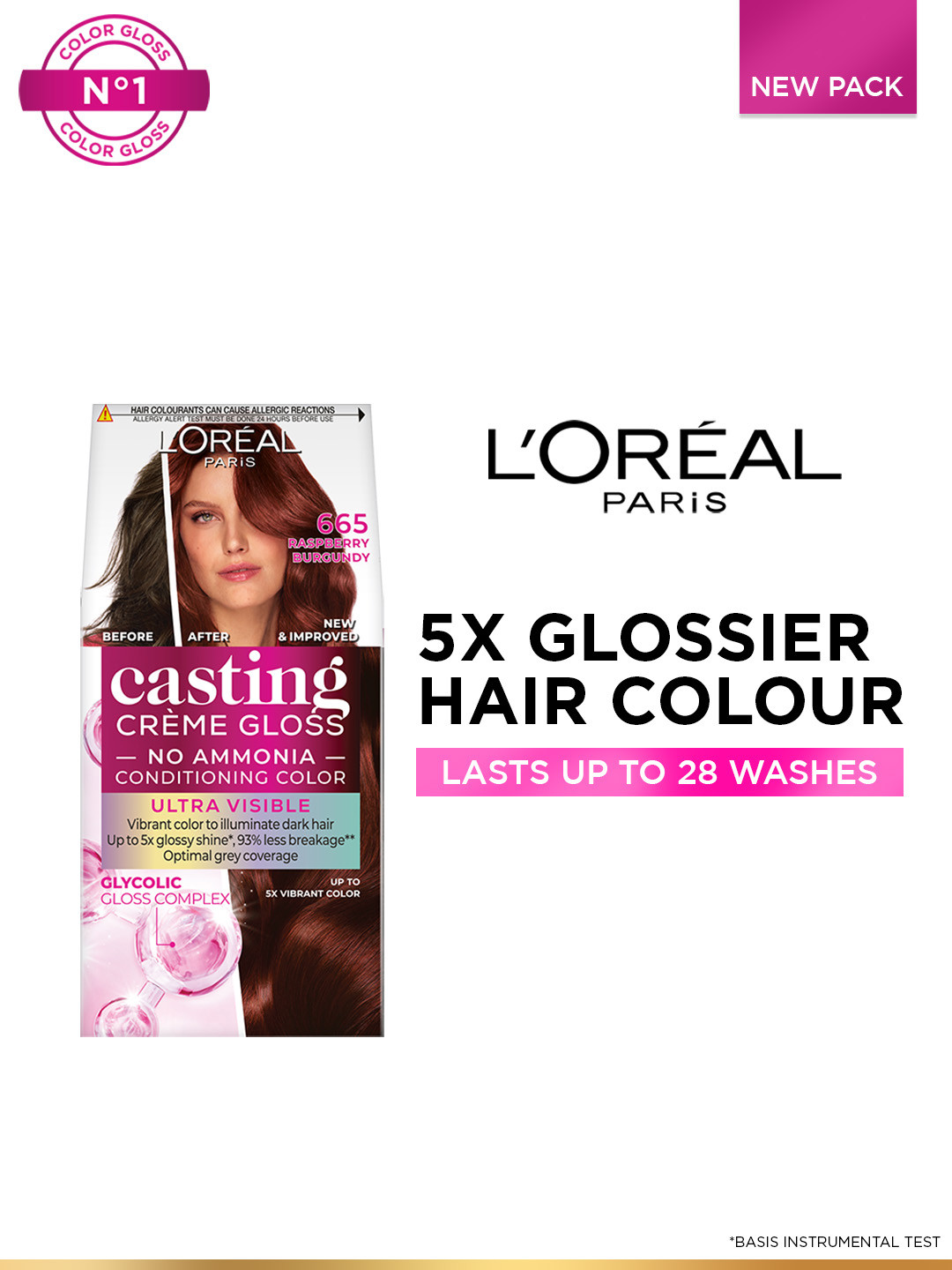 Buy LOreal Casting Creme Gloss Hair Color With Glycolic Gloss Complex ...