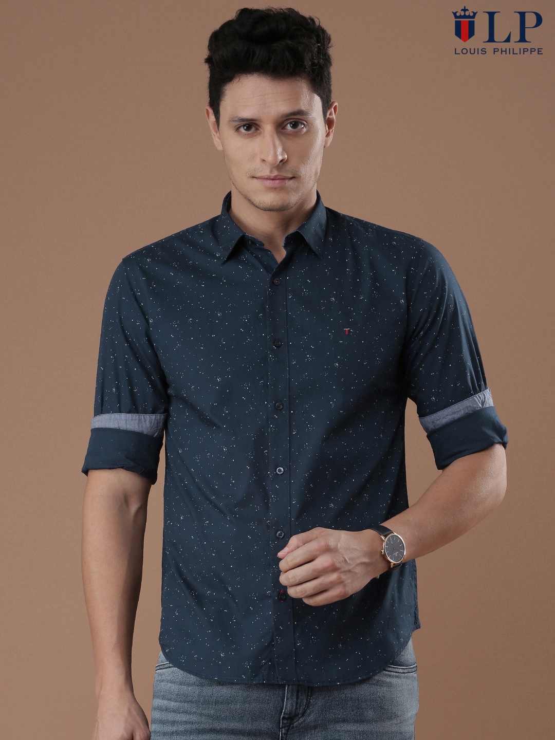 louis philippe casual shirts for men