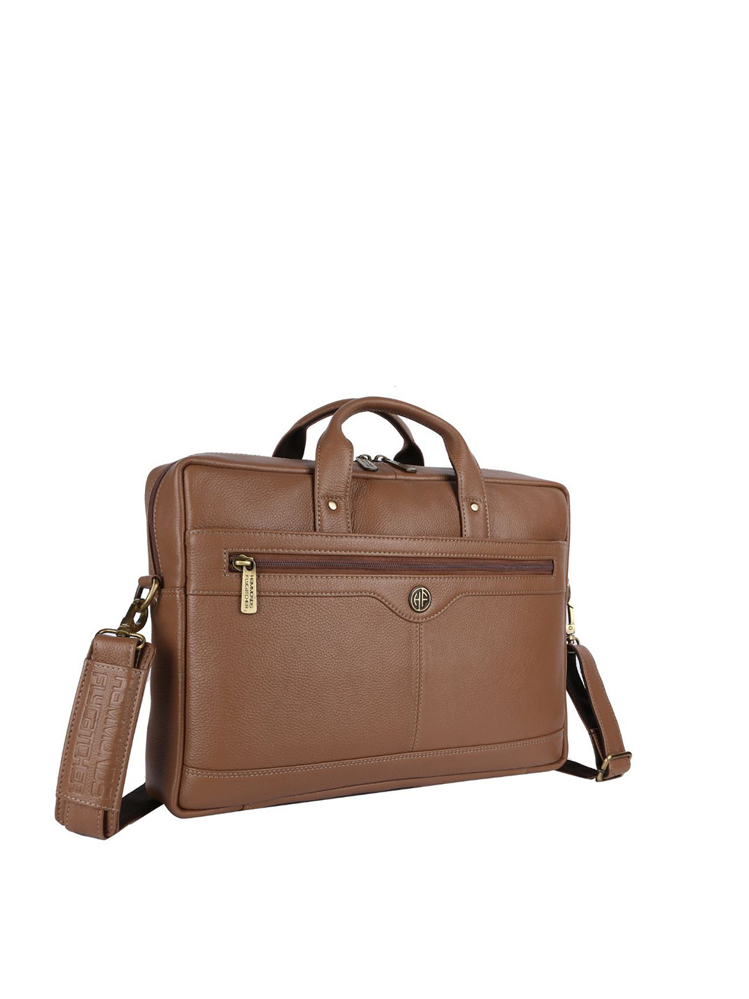 Buy HAMMONDS FLYCATCHER Men Brown Leather Laptop Bag Laptop Bag for