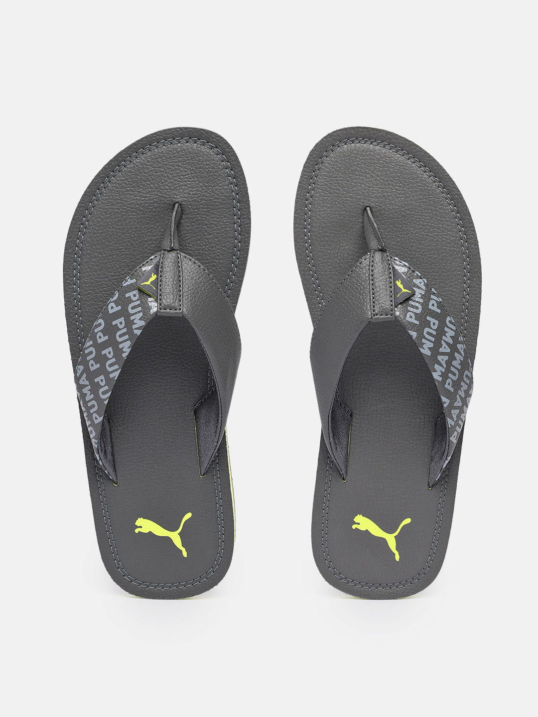 Buy Puma Men Grey Solid Comfort Sandals Sandals for Men 18814700 Myntra