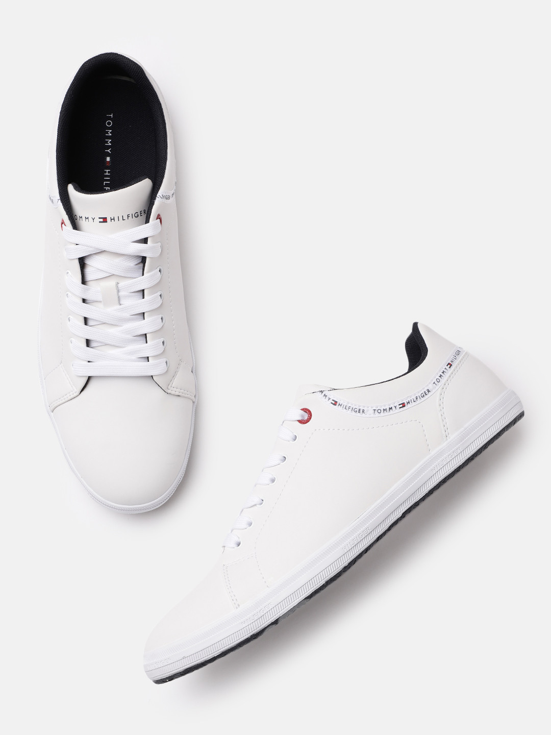 Tommy Hilfiger White Polyurethane Men Sneaker main image 0
