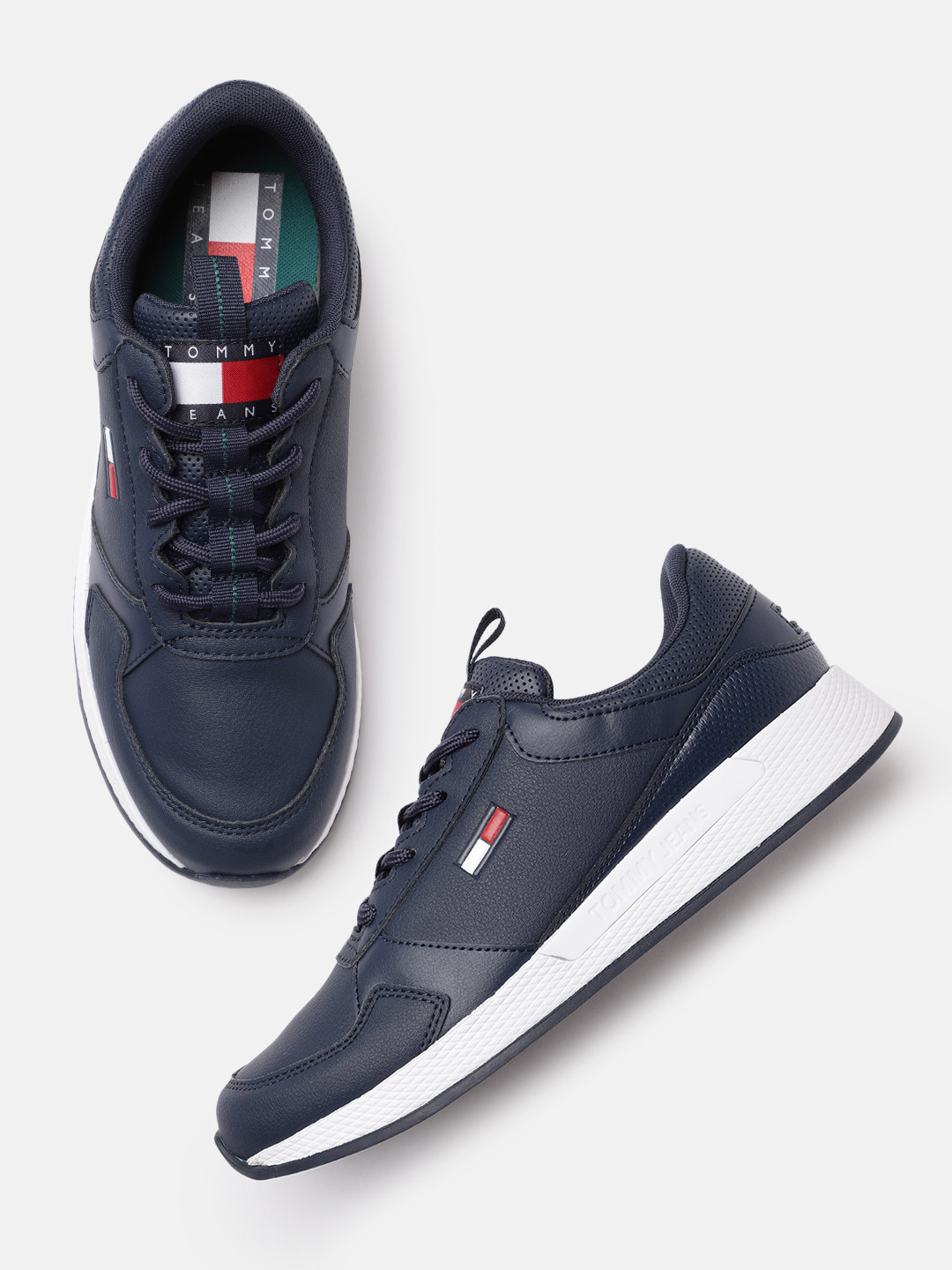 Tommy Hilfiger Blue Polyurethane Men Sneaker main image 1