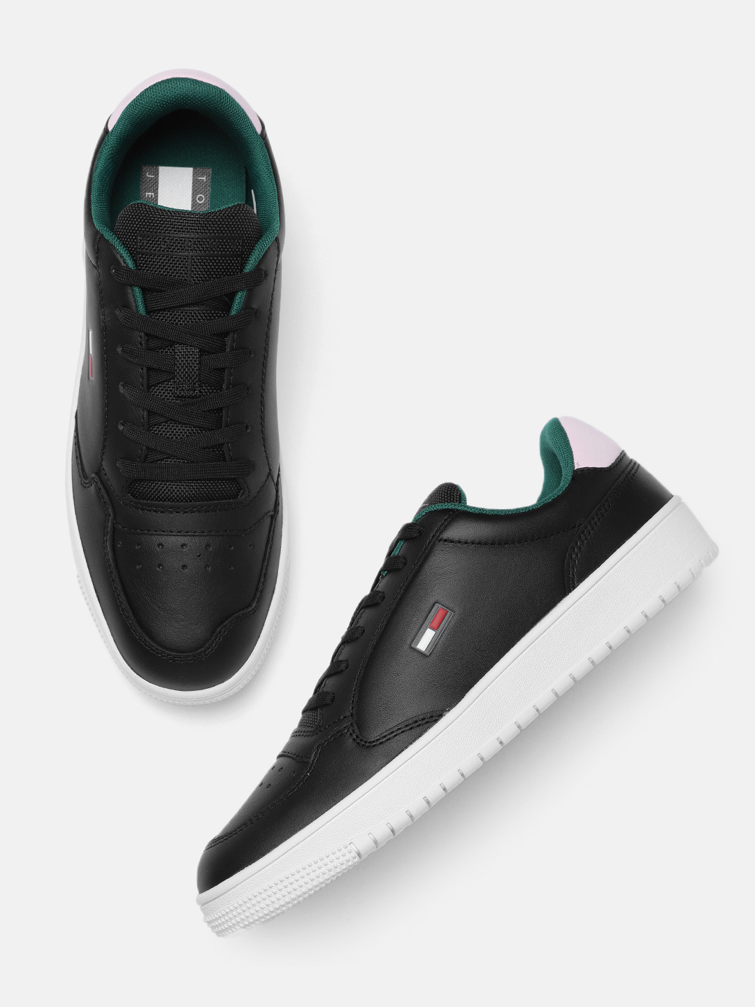 Tommy Hilfiger Black Polyurethane Women Sneaker main image 1