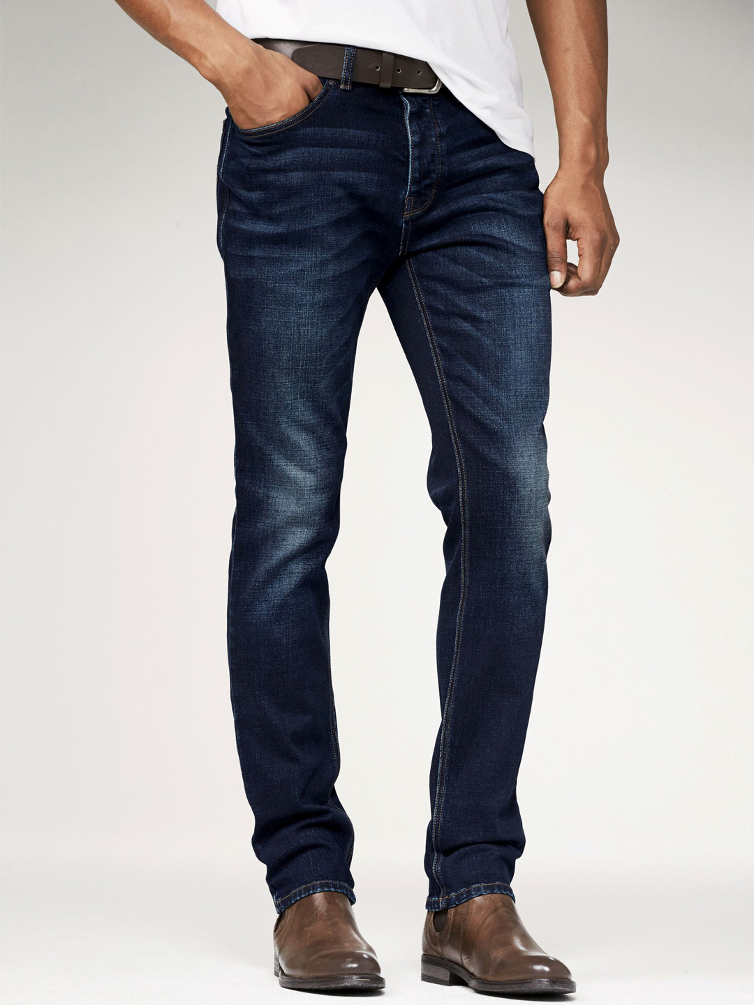 Buy Next Men Navy Blue Jeans Jeans for Men 1882514 Myntra