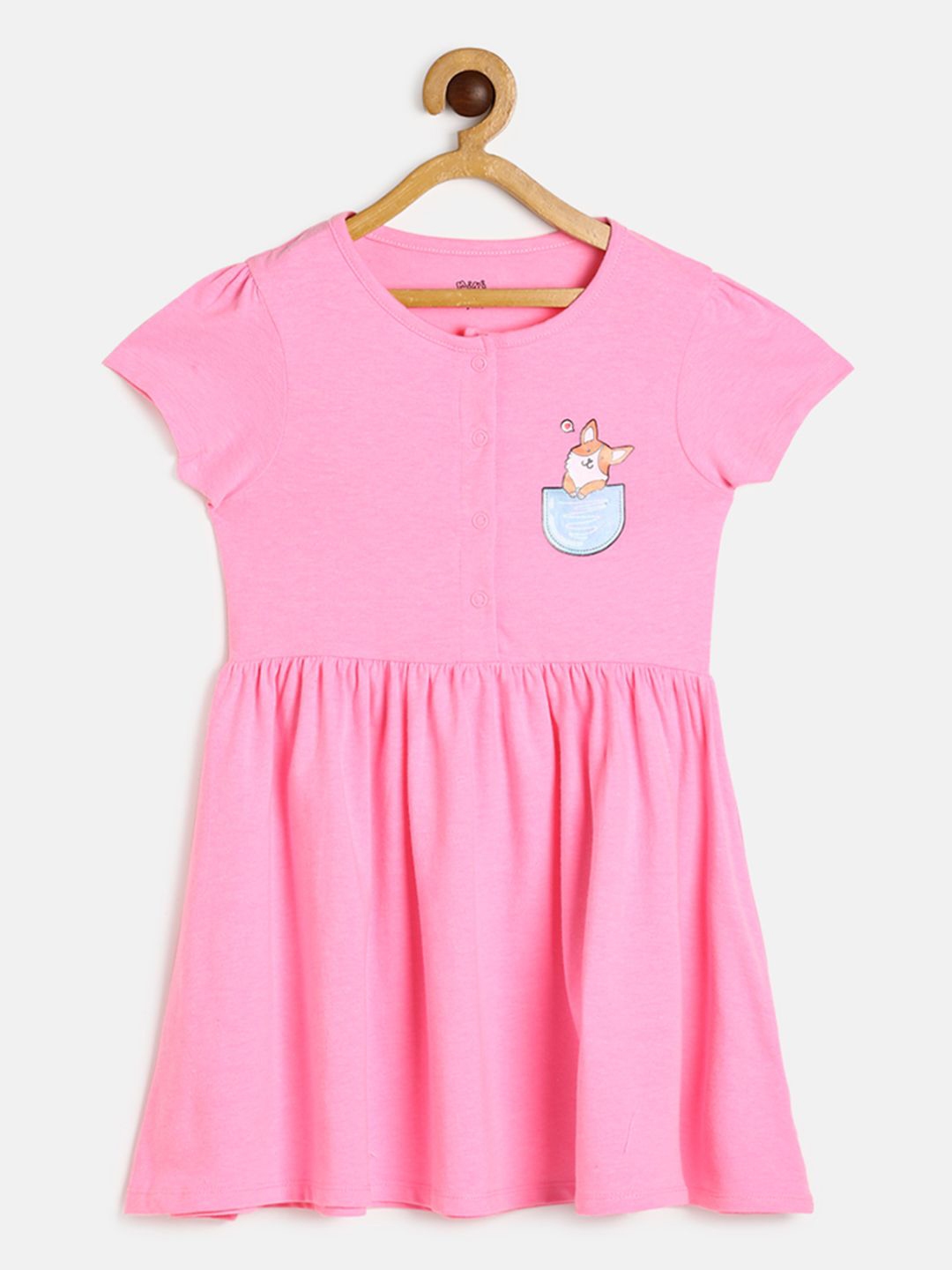 Buy MINI KLUB Pink Dress Dresses For Girls 18833050 Myntra buy-mini-klub-pink-dress-dresses-for-girls-18833050-myntra
