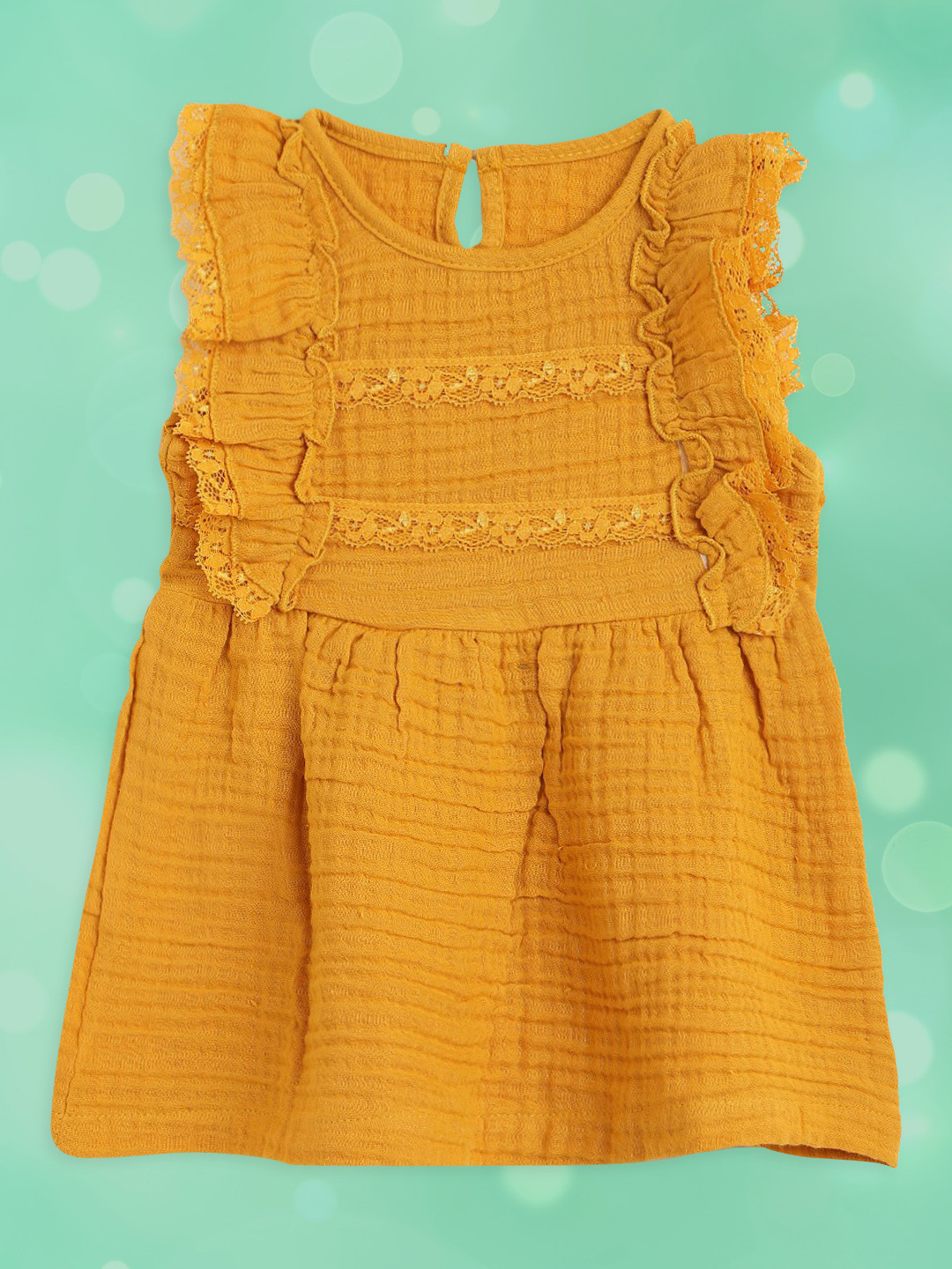 Buy Civil Mustard Yellow A Line Dress Dresses for Girls 18842150 Myntra
