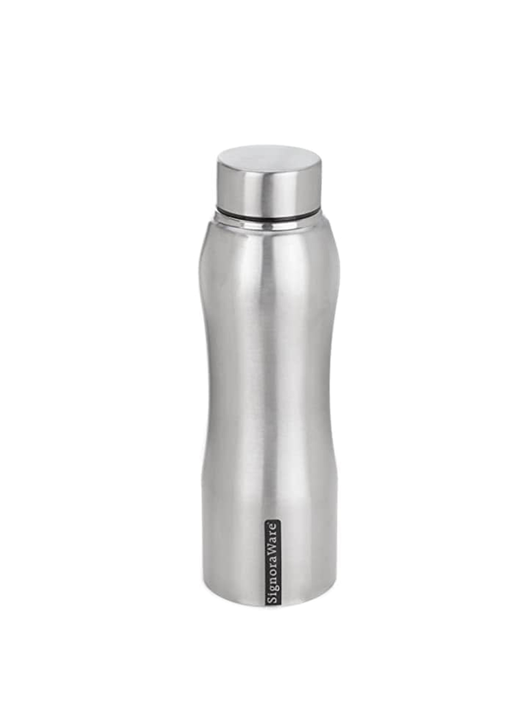 Buy SignoraWare Silver Toned Solid Water Bottle 750 Ml - Water Bottle ...